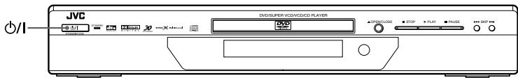 JVC XV-S302 - De speleraan- en uitzetten - 2