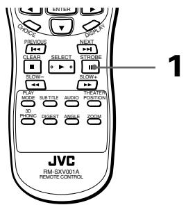 JVC XV-S302 - Bildwiedergabe-Spezialfunktionen - 1
