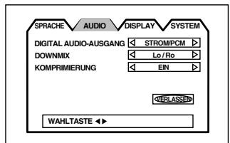 JVC XV-S302 - Menu der Grundeinstellungen - 3