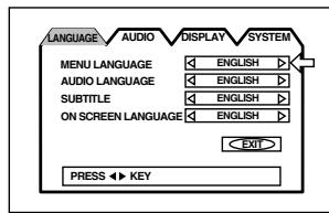 JVC XV-S302 - MENULANGUAGE - 1