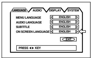 JVC XV-S302 - ON SCREEN LANGUAGE - 1