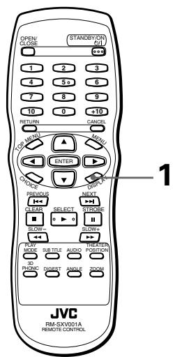 JVC XV-S302 - CD/Tijd-informatie - 2