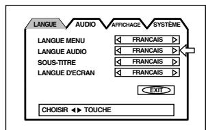 JVC XV-S302 - LANGUE AUDIO - 1