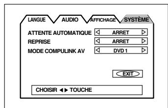 JVC XV-S302 - Affichages de préférence - 5