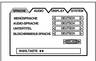 JVC XV-S302 - Menu der Grundeinstellungen - 2