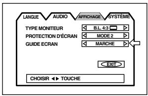JVC XV-S302 - GUIDE ECRAN - 1