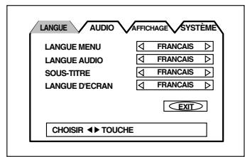 JVC XV-S302 - Affichages de préférence - 2