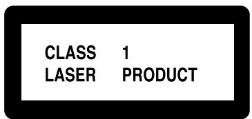 JVC XV-S302 - ANBRINGUNGSORTE FÜR LASER-PRODUKTE / REPRODUCTION DES ETIQUETTES / VERLARING VAN DE LABELS - 1