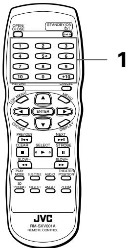 JVC XV-S302 - Zahlentasten - 5