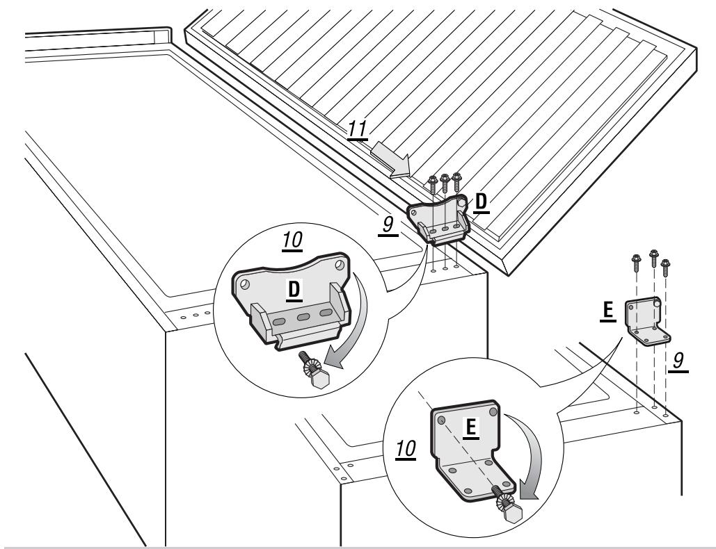 BRANDT UD2120 - Comment enlever la plinthe - 3