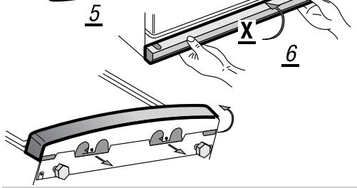 BRANDT UD2510 - Verwijderen van de Sokkel - 2