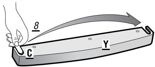 BRANDT UD2522 - Verwijderen van de Sokkel - 4