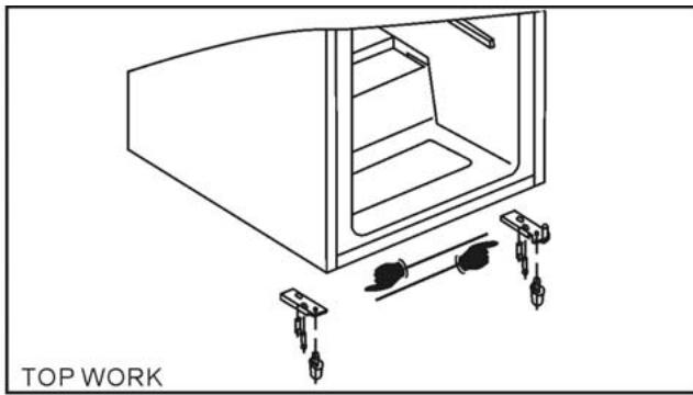 BRANDT UM1000H - REVERSING THE DOOR OPENING DIRECTION - 2