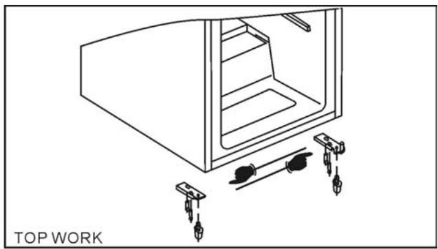 BRANDT UM1000H - CHANGEMENT DU SENS D'OUVERTURE DE LA PORTE - 2