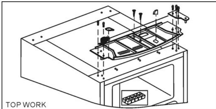 BRANDT UM1000H - REVERSING THE DOOR OPENING DIRECTION - 1