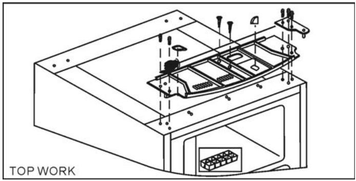 BRANDT UM1000H - CHANGEMENT DU SENS D'OUVERTURE DE LA PORTE - 1