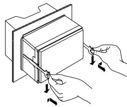 KENWOOD DDX6017 - Desmontaje de la unidad - 3