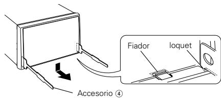 KENWOOD DDX6017 - Extracción del Marco (escudete) - 2