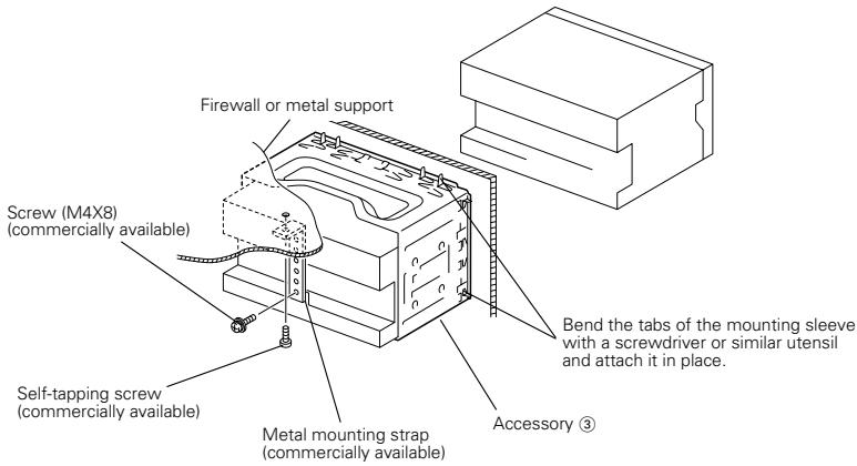 KENWOOD DDX6017 - Installation for Monitor/Player Unit - 1