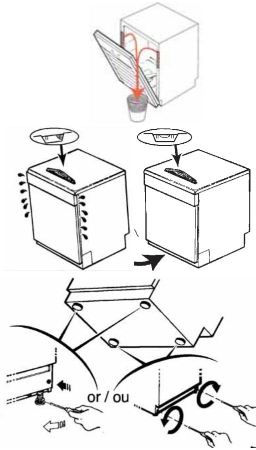 BRANDT VE305WE1 - Lärmschutzklappe - 1