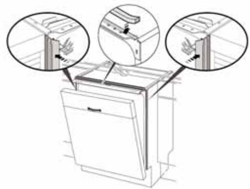 BRANDT VE305WE1 - Bande mousse et joint d'insonorisation. - 1