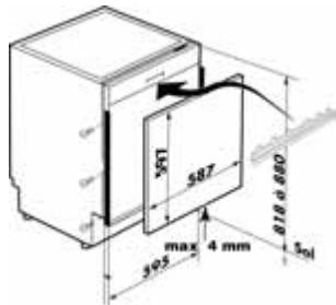 BRANDT VE305WE1 - Apparel habitable. - 1