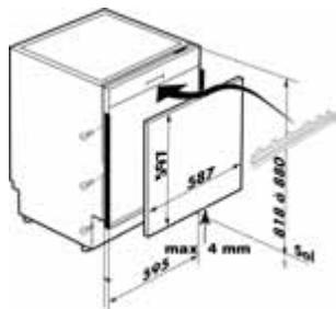 BRANDT VE305WE1 - Faceable units - 1