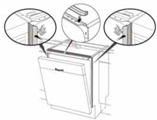 BRANDT VE305WE1 - Instalacja zmywarki do naczn - 1