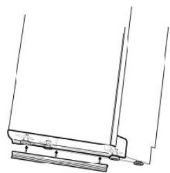 BRANDT VE305WE1 - Noise insulation flap - 3