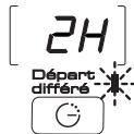 BRANDT DFH925 - Départ différé d'un programme - 1