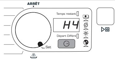 BRANDT DFH1042 - / Réglage de l'adoucisseur - 1