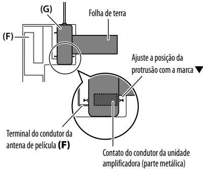 KENWOOD DPX-5000BT - Instalacao da antenna - 6