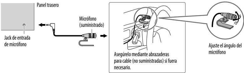 KENWOOD DPX-5000BT - Conecte el micrófono - 1