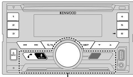 KENWOOD DPX-5000BT - BLUETOOTH - Telemóvel - 1