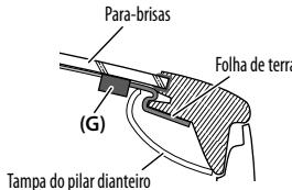 KENWOOD DPX-5000BT - Instalacao da antenna - 8