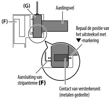 KENWOOD DPX-5000BT - Installeren van Antenne - 6