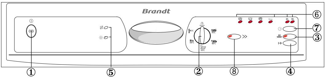 BRANDT DWE350 - Vorstellung der Spülmaschine - 1