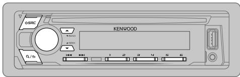 KENWOOD KDC-110UB - AUDIO CONTROL - 1