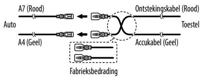 KENWOOD KDC-110UB - Verbinden van de ISO-stekkers met bepaalde VW/Audi en Opel (Vauxhall) auto's - 1