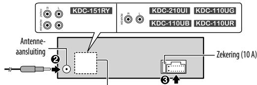 KENWOOD KDC-110UB - Verbinden van de ISO-stekkers met bepaalde VW/Audi en Opel (Vauxhall) auto's - 2
