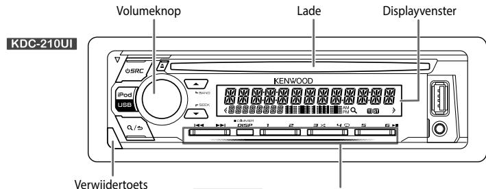 KENWOOD KDC-110UB - Voorpaneel - 1