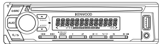 KENWOOD KDC-110UB - Voorpaneel - 3