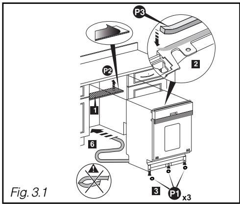 BRANDT VH900WE1 - - ENCASTREMENT DANS LA NICHE - 1