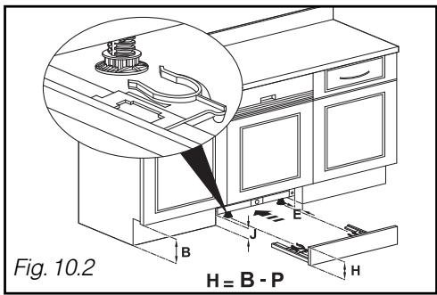 BRANDT VH900WE1 - - REFITTING THE PLINTH - 2