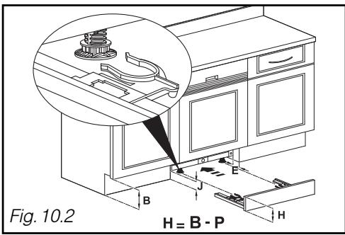 BRANDT VH900WE1 - - REMONTAGE DE LA PLINTHE - 2