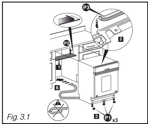 BRANDT VH900WE1 - - EMBUTIMENTO NA REENTRÁNCIA - 1