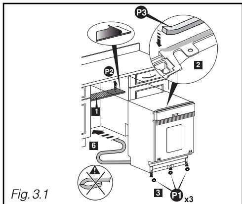 BRANDT VH900WE1 - - INSERTION INTO THE NICHE - 1