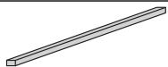 BRANDT VH900XE1 - • DIMENSIONS FOR BUILDING IN APPLIANCES - 7