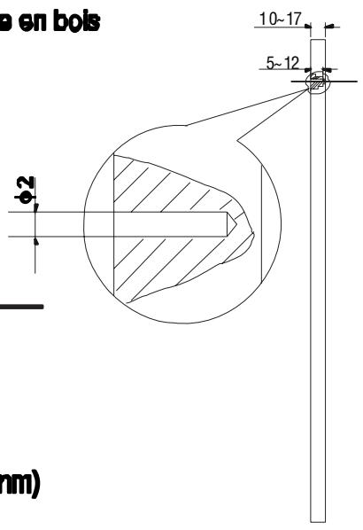 BRANDT VS1009J - - Dimensions et installation du panneau d'habillage - 1
