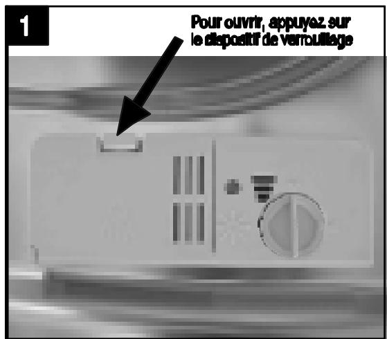 BRANDT VS1009X - Bac à produit de lavage - 1